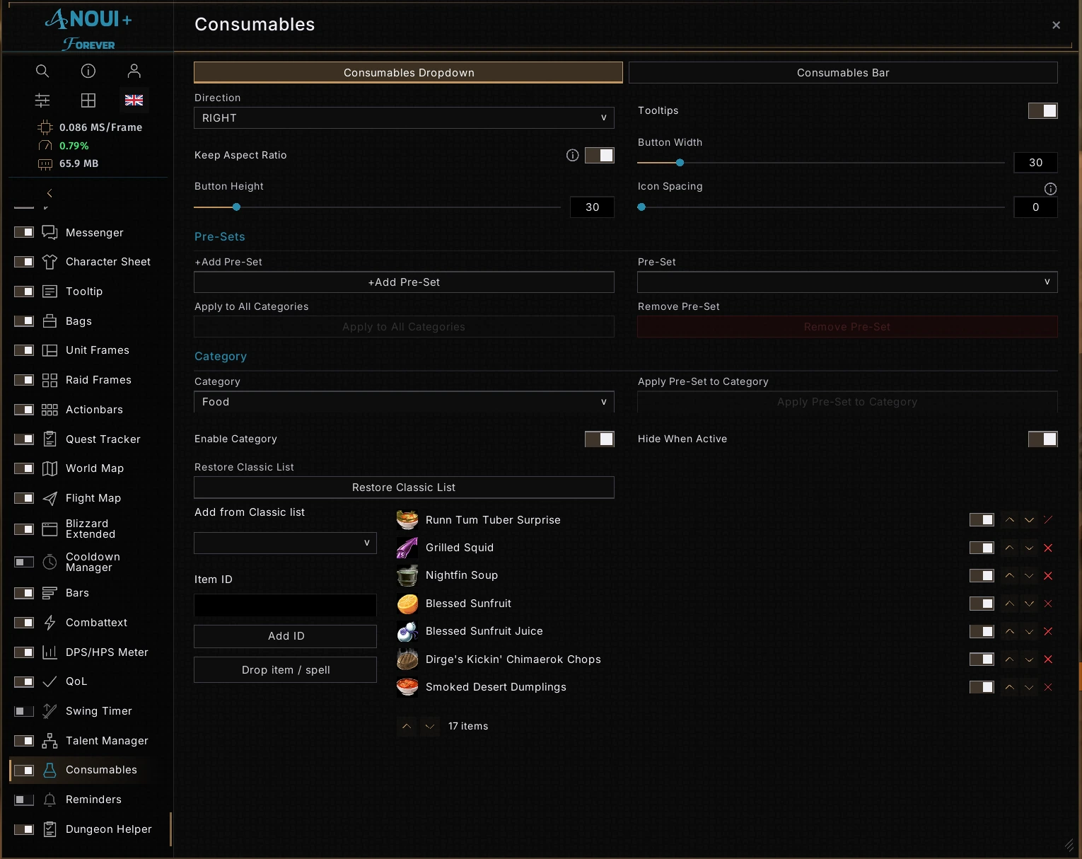 Consumables